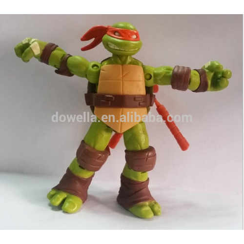 customized plastic Ninja Turtle 3D action figures